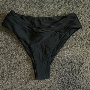 Shein black bathing suit bottoms. Size medium. NEVER WORN!